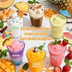 Slush Maschine 2,5 L mit 6 Programmen LED-Display Kompressor Selbstreinigung Keep Cool Funktion Modell FS306