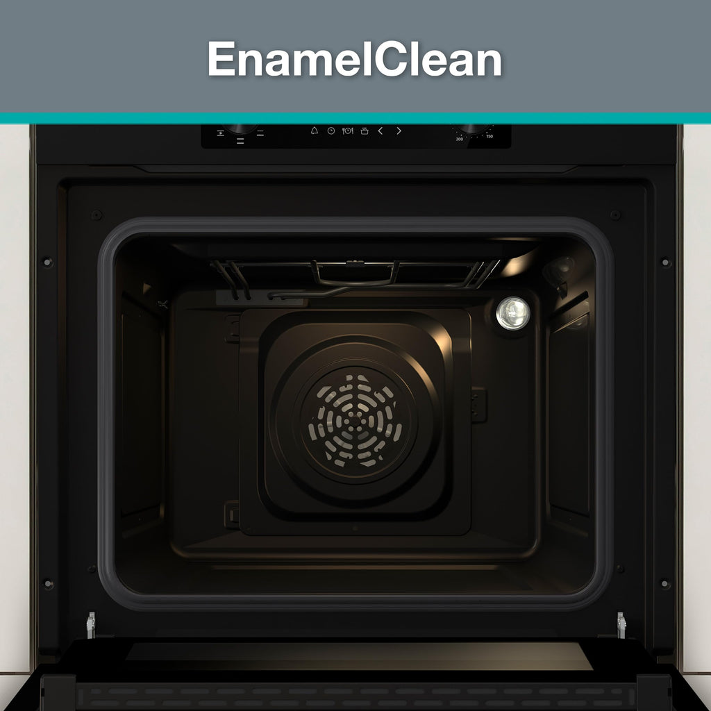 Einbaubackofen BOA6737AO1X 73 Liter Heißluft 250 °C 9 Funktionen Energieeffizienzklasse A EcoClean 2fach verglaste Tür