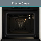Einbaubackofen BOA6737AO1X 73 Liter Heißluft 250 °C 9 Funktionen Energieeffizienzklasse A EcoClean 2fach verglaste Tür