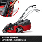 Akku-Rasenmäher GE-CM 43 Li M 36V 43 cm Schnittbreite für 600 m² Brushless Mulchfunktion 63 l Fangkorb 25-75 mm 2x 4 Ah Akku