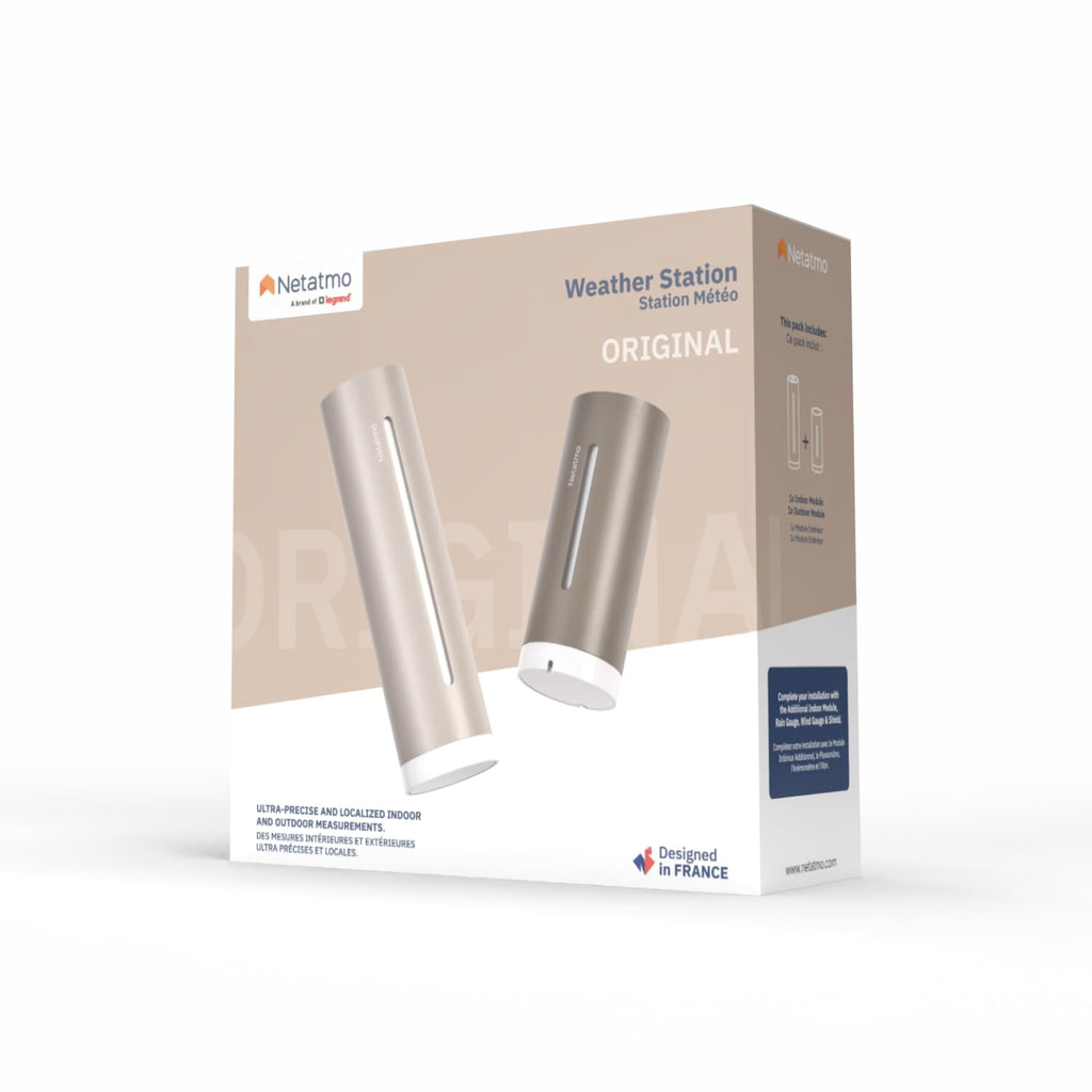 Wetterstation NWS-S-EC Innen Außen Temperatur Luftfeuchtigkeit Luftqualität UV Sensor Wettervorhersage Smart Home