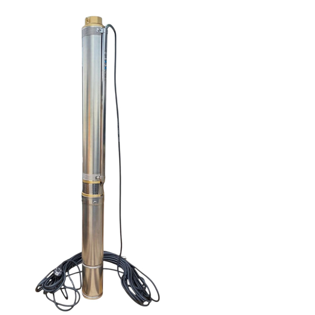 Tiefbrunnenpumpe 3 Zoll 6000 l/h 750 W 230 V sandverträglich mit 62 m Förderhöhe Modell 3STm 16