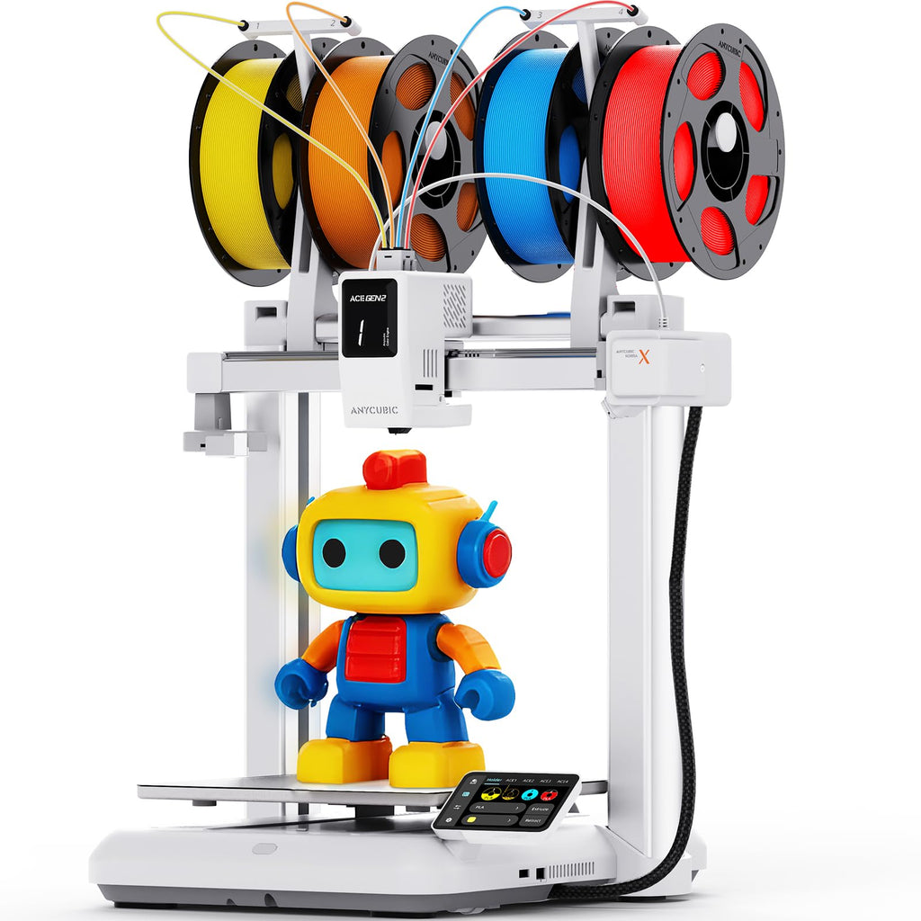 3D-Drucker Kobra X für Mehrfarbdruck mit 49-Punkt Auto-Leveling Druckgröße 260 x 260 x 260 mm Soft- und Hartfilament
