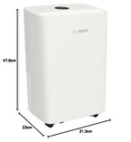 Luftentfeuchter Dry 1000 für Räume bis 17 m² 10 l/Tag Entfeuchtungsleistung 2,5 l Wassertank 3 Betriebsmodi 34 dB