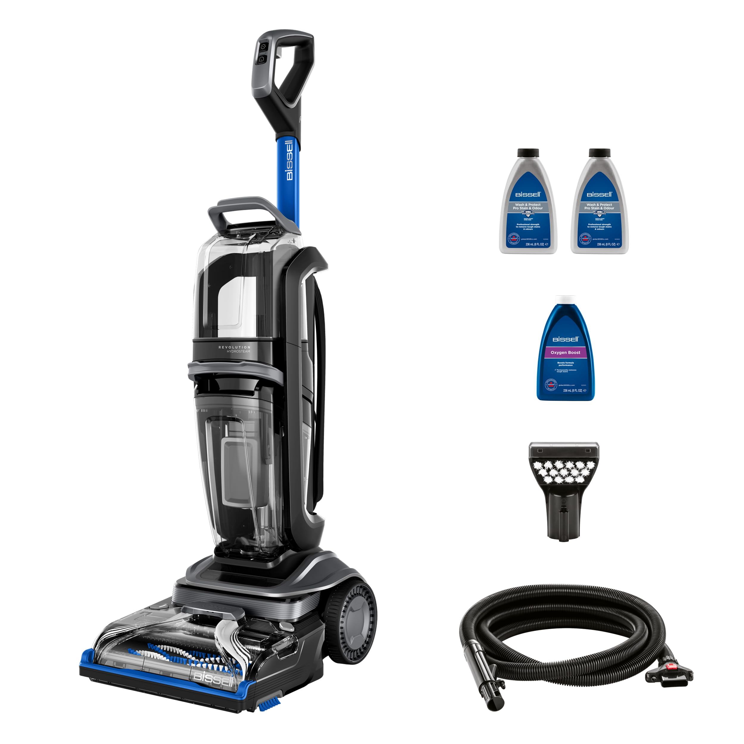 Teppichreiniger Revolution HydroSteam 3670N 1300 W Dampfreiniger Nasssauger HydroSteam-Technologie