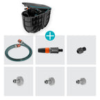 Schlauchbox 20 m Gartenschlauch unterirdische Installation automatische Aufrollfunktion Schlauchführung wetterfest 11 mm 18650