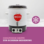 Einkochautomat WAT 15-A 29L 1800W Präzisionsthermostat Zeitschaltuhr Auslaufhahn Emaille