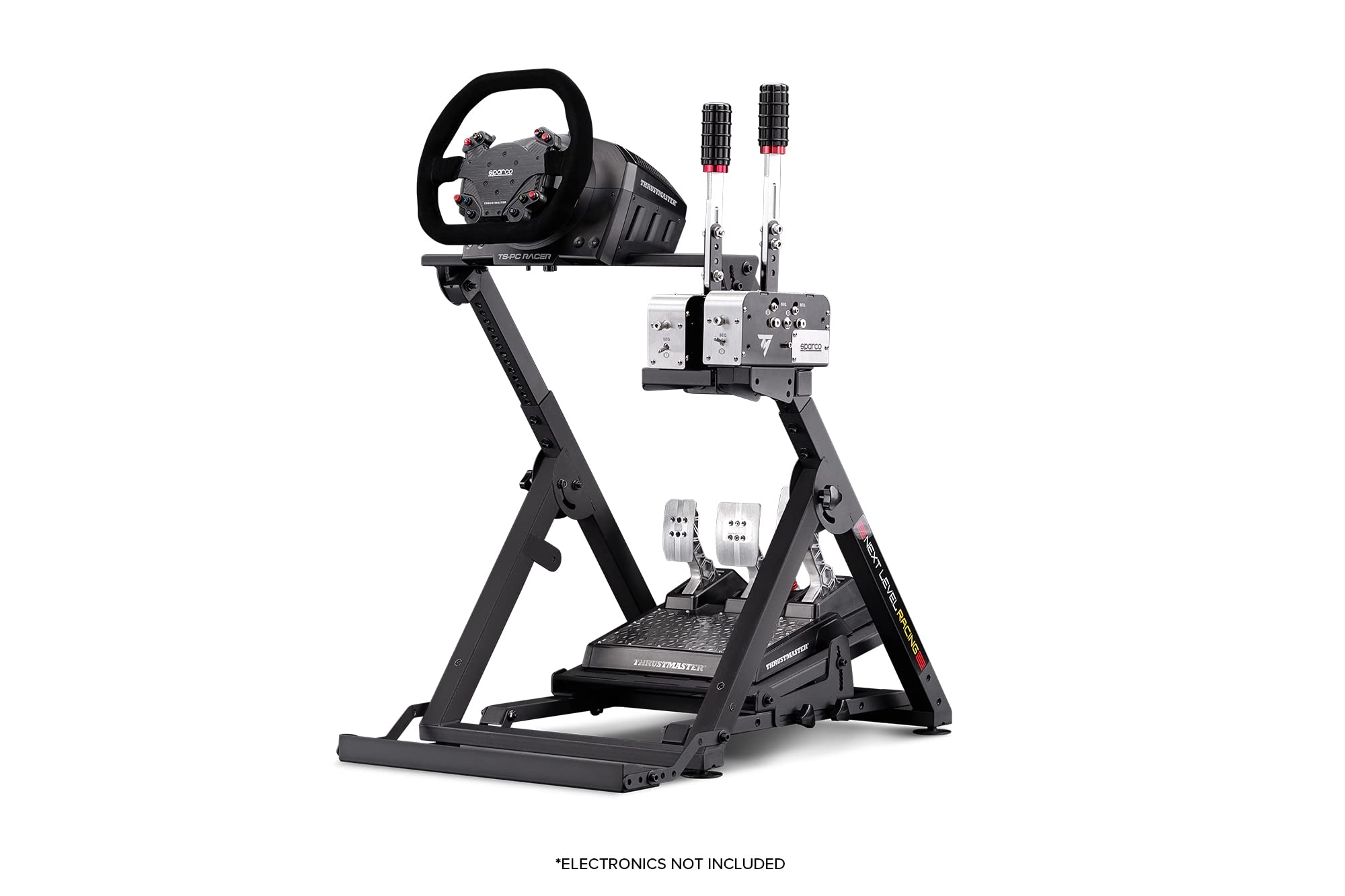 Wheel Stand 2.0 Lenkradständer für Gaming Lenkräder und Pedale klappbar mit montierbarem Gaming-Sitz