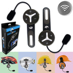 Bluetooth Helm Headset Duo 2er Set Intercom Gegensprechanlage DSP Geräuschunterdrückung 1000 m Freisprechanlage Fahrrad Ski Arbeit