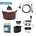 BG-Mosquitaire CO2 Mückenfalle für Outdoor mit BG-Sweetscent Lockstoff, CO2-Anschluss, ohne Insektizide, 40 x 40 x 25 cm