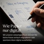 11,8 Zoll E-Ink Papier-Tablet mit Farbdisplay 64 GB und Leselicht inklusive Marker Plus Book Folio