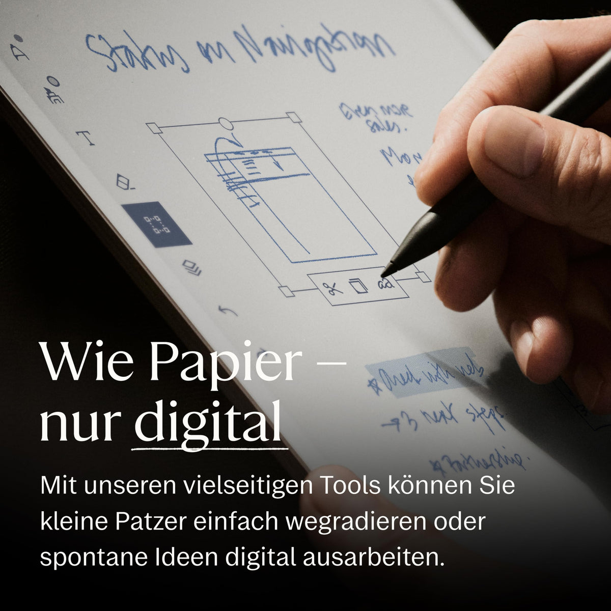 11,8 Zoll E-Ink Papier-Tablet mit Farbdisplay 64 GB und Leselicht inklusive Marker Plus Book Folio