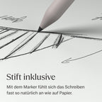 Paper Pure 10,3 Zoll E-Ink Tablet Schwarz-Weiß-Display WLAN mit Marker für Notizen Zeichnen und Dokumente