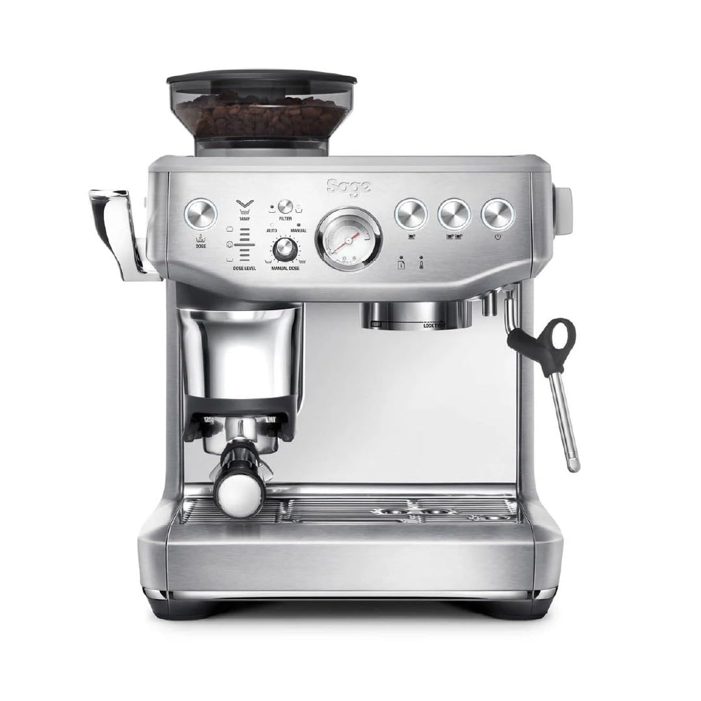 Espressomaschine Barista Express Impress SES876BSS4EEU1 25 Mahlgradeinstellungen Kegelmahlwerk Milchaufschäumer 1850 W