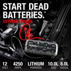 Starthilfegerät GBX155 4250 A 12 V Lithium Powerbank für Benzinmotoren bis 10 l und Dieselmotoren bis 8 l