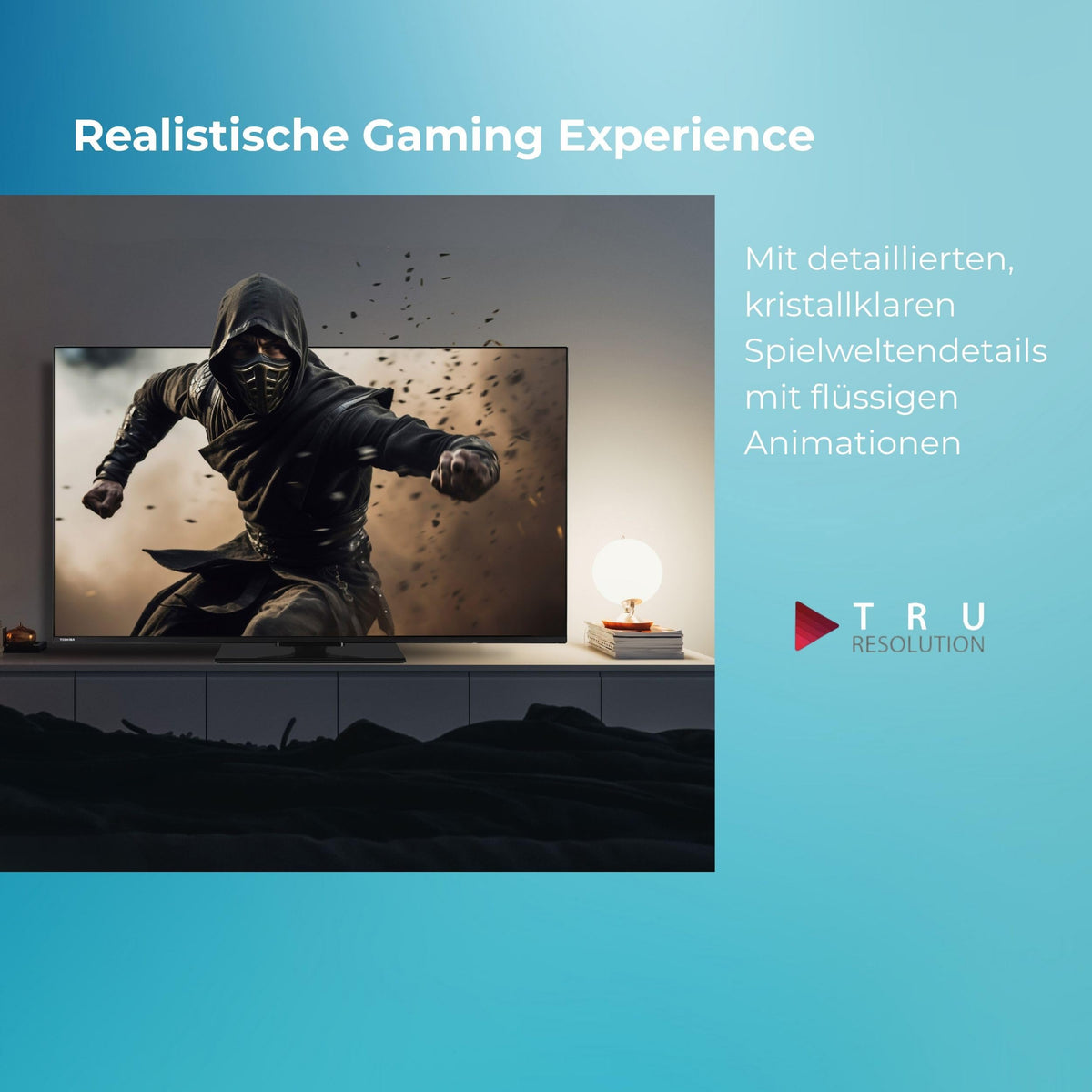32 Zoll Fernseher 32LV3F63DA VIDAA Smart TV Full HD HDR Bluetooth 2x HDMI 1x USB Sprachsteuerung Apple AirPlay Dolby Audio Triple-Tuner
