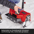 Akku-Schneefräse GE-ST 36/40 Li E-Solo 36 V 40 cm Arbeitsbreite bis 20 cm Schneehöhe 6 m Auswurf PXC ohne Akku
