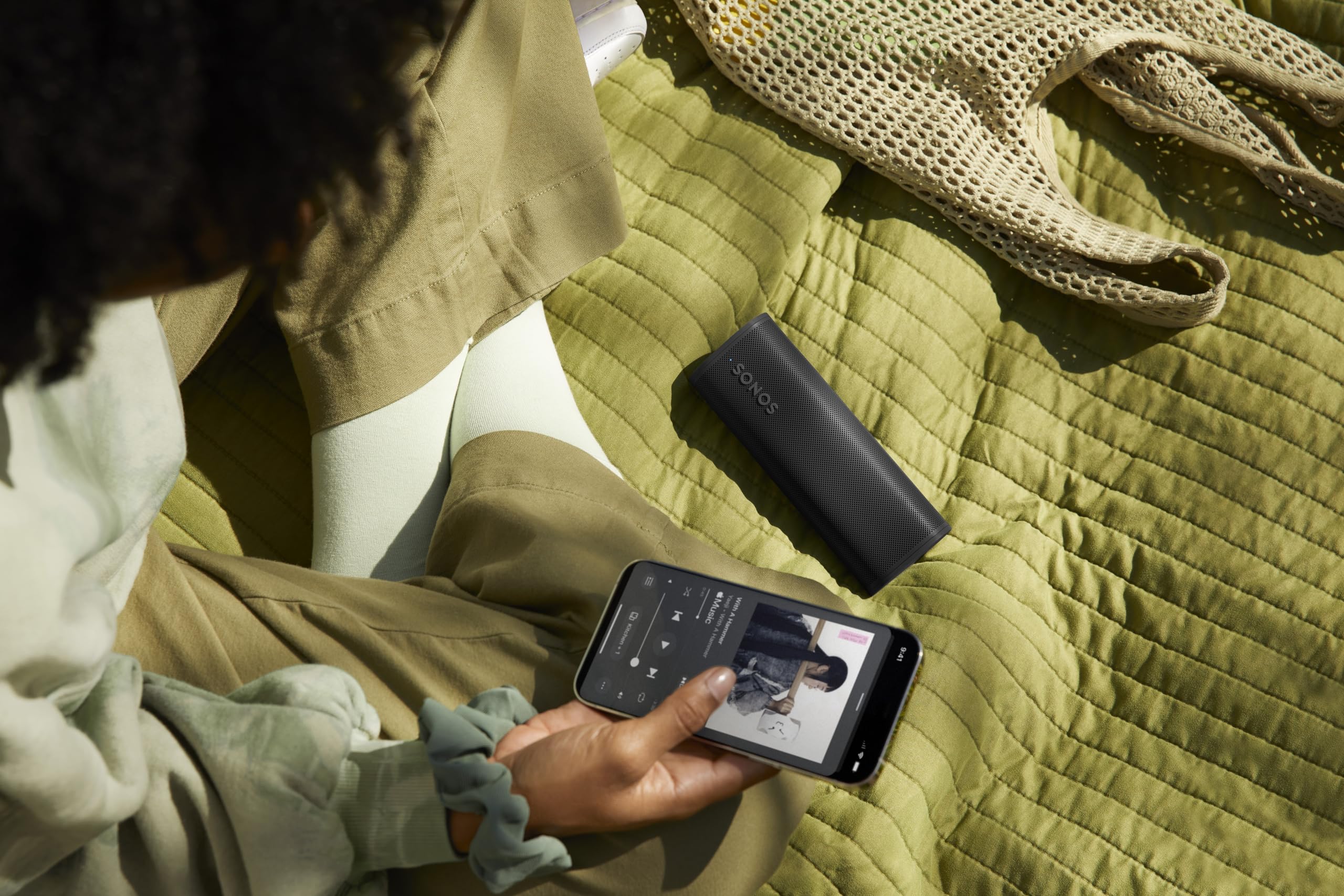 Mobiler WLAN Bluetooth Lautsprecher Roam 2 wasserdicht IP67 10 Stunden Akkulaufzeit mit Stereo-Sound