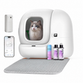Katzentoilette selbstreinigend Pura Max 2 76 L App-Steuerung XSecure 8 kg Traglast 58 x 53 x 52,5 cm