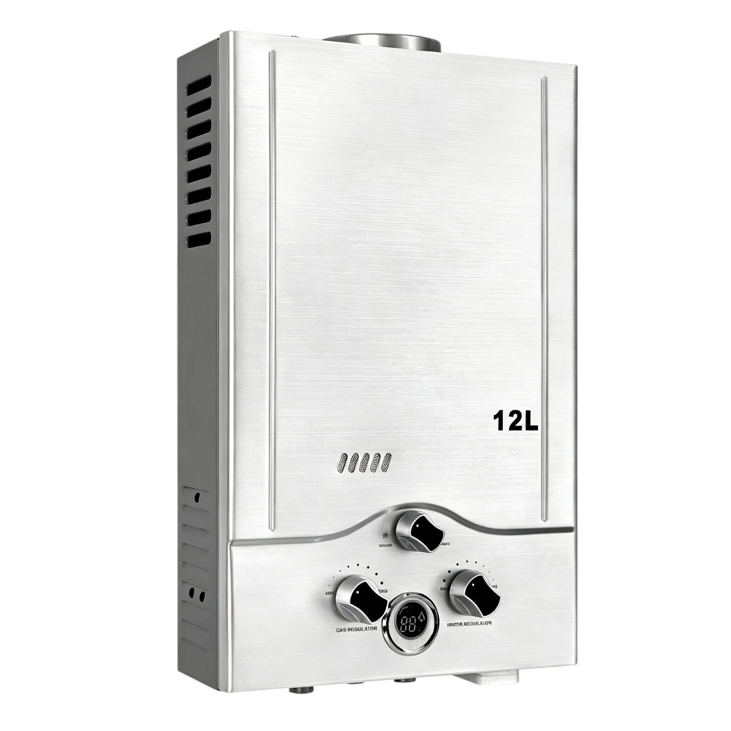 Gasdurchlauferhitzer 12 l/min 24 kW HR158DE LPG mit 0,2 bar Startwasserdruck für Propan und Butan