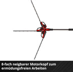 Akku-Multitool GP-HC 18/5020 Li T BL-Solo 18 V Brushless mit 50 cm Heckenschere und 18 cm Hochentaster
