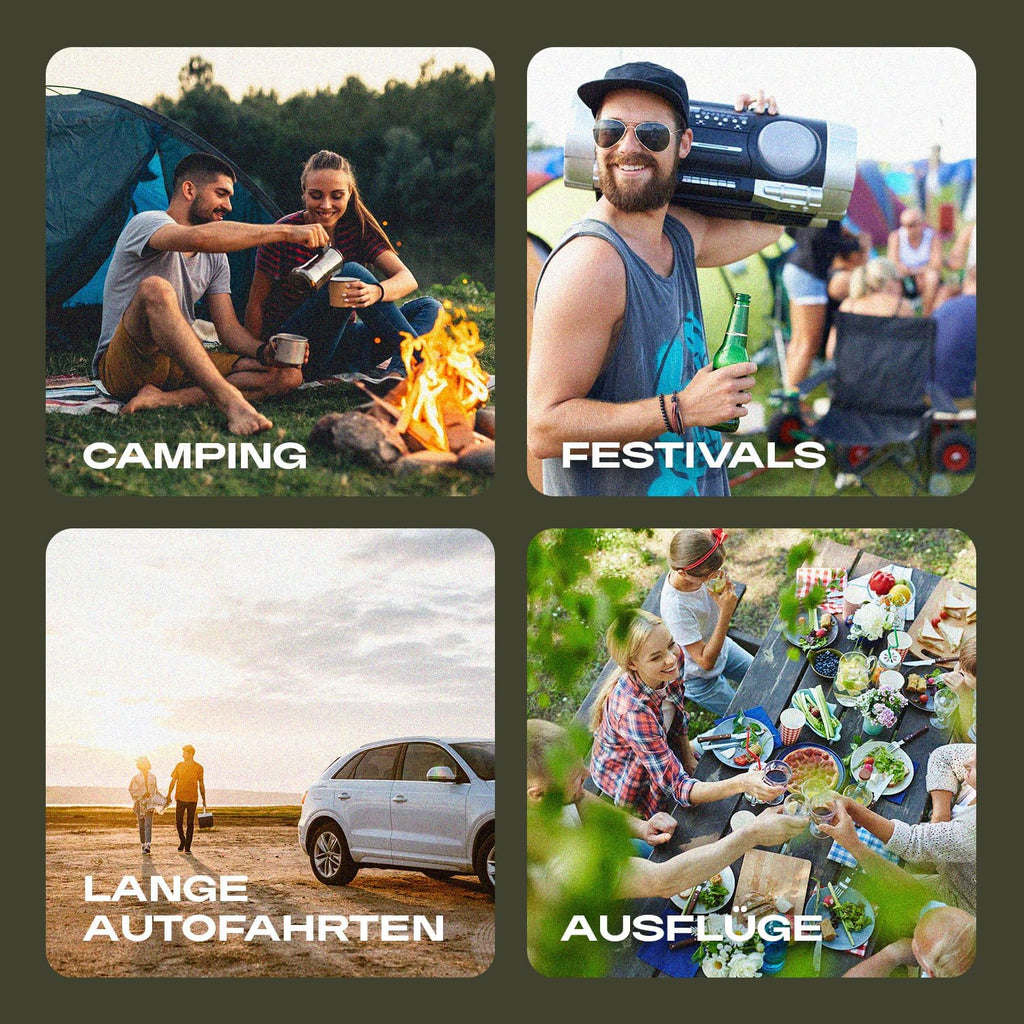 Kompressor Kühlbox Icecube Dual 40 38 L mit Doppel Kühlzone App Steuerung 12V 230V Gefrierbox für Camping Auto