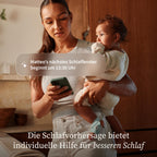 Dream Sock Babyphone mit App Schlaftracking Echtzeit-Benachrichtigungen Bluetooth WLAN 16 Stunden Akkulaufzeit