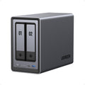 2-Bay NAS DXP2800 mit Intel N100 2,5 GbE 8 GB DDR5 2x M.2 NVMe 4K HDMI bis 80 TB ohne HDD