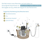 BG-Mosquitaire CO2 Mückenfalle für Outdoor mit BG-Sweetscent Lockstoff, CO2-Anschluss, ohne Insektizide, 40 x 40 x 25 cm