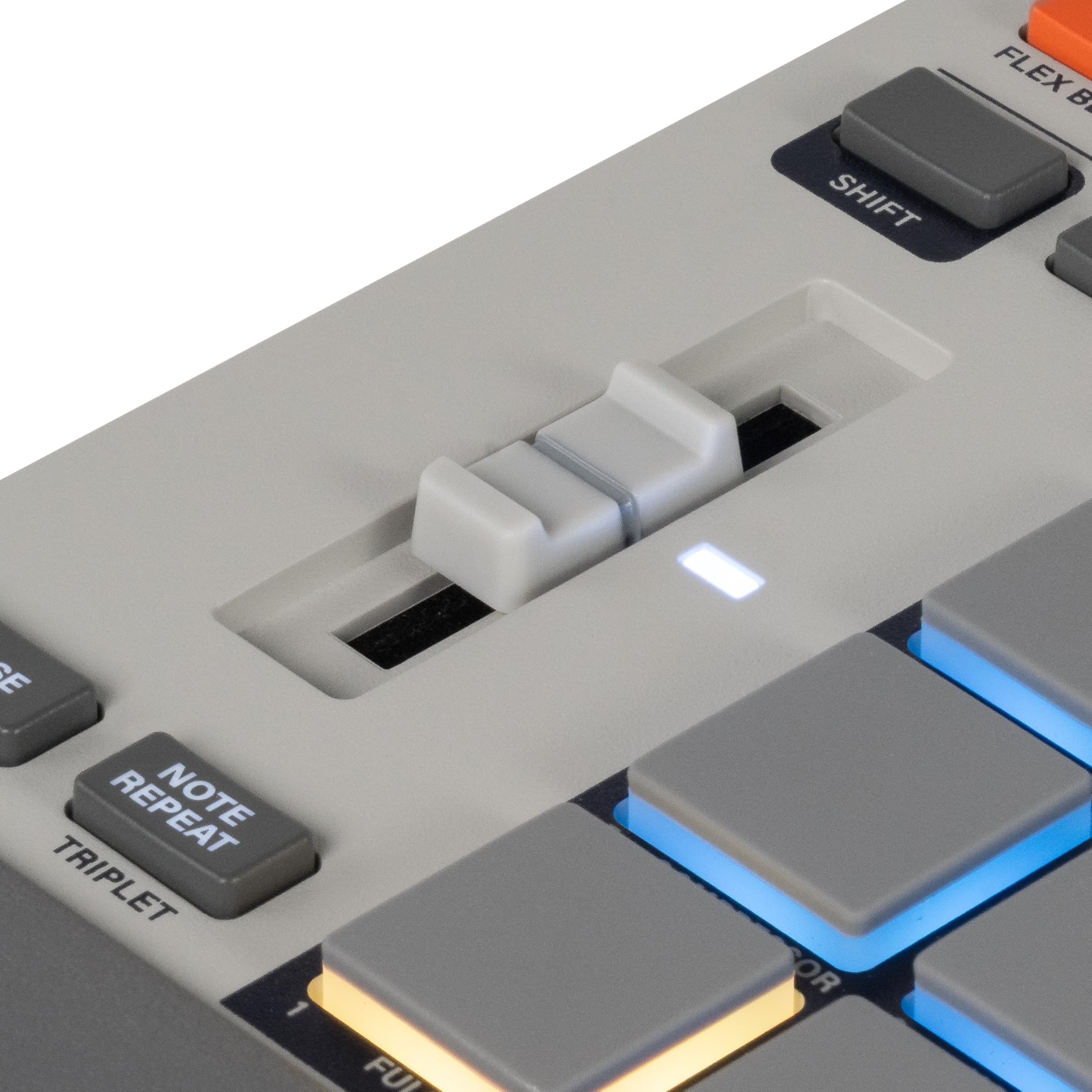 MPC Sampler MPCSAMPLE tragbar Standalone USB-C mit 16 Pads Lautsprecher Mikrofon und Akku 23,6 × 19,4 × 5 cm