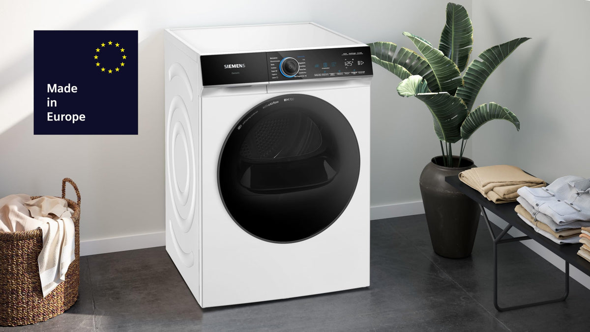 iQ700 Wärmepumpentrockner 9 kg WR47B2C40 selbstreinigend AutoDry Kurzprogramm 40 Min Touch Control