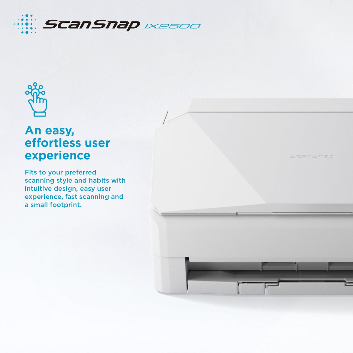 Scanner A4 Dokumentenscanner iX2500 600 dpi WLAN Bluetooth USB Duplex 45 Seiten/Min 100-Blatt ADF 5-Zoll-Touchscreen