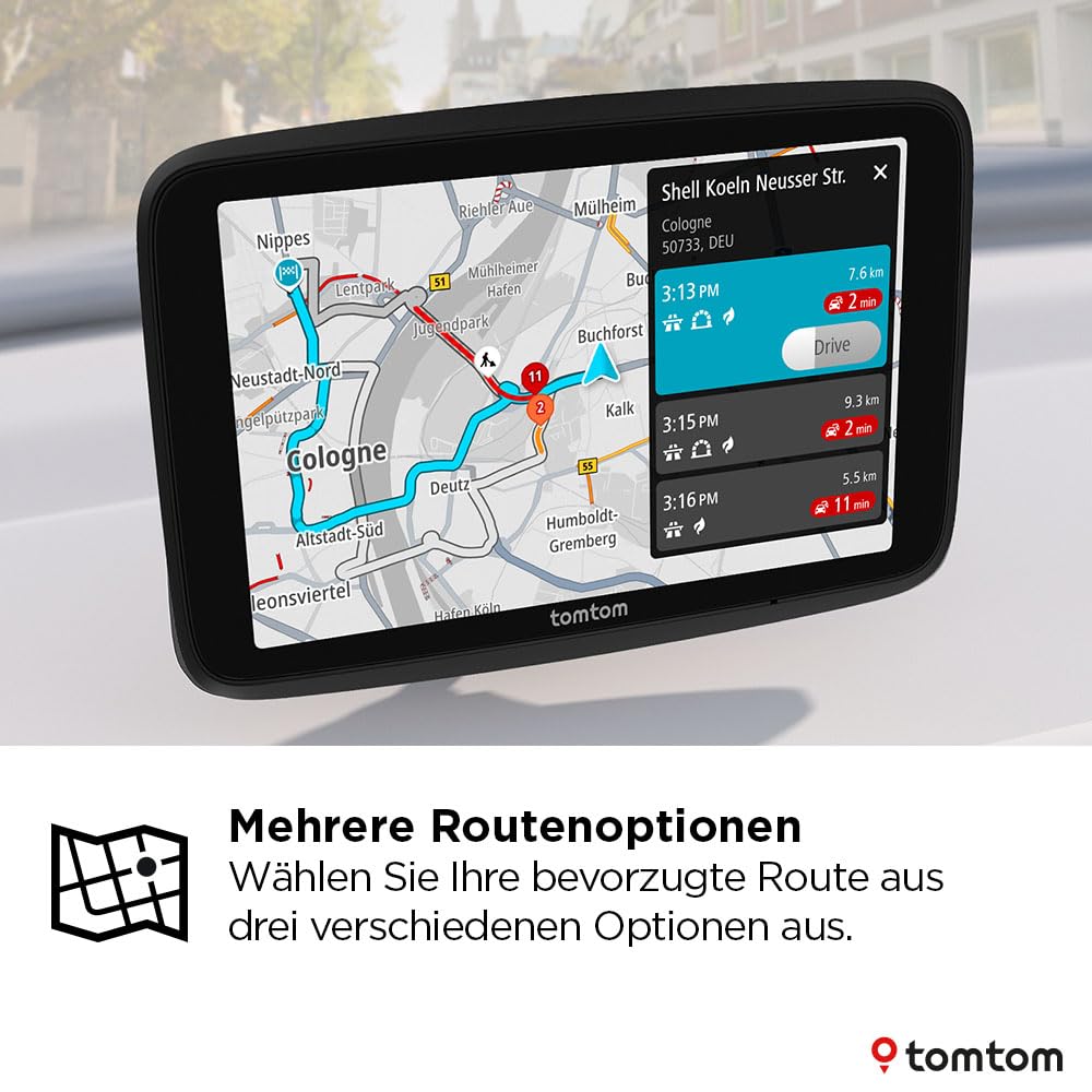 Pkw-Navi GO Advanced 6 Zoll 800 x 480 GPS WLAN Weltkarten Bluetooth Verkehrsinformationen Fahrspurassistent