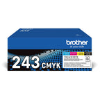 Tonerkartuschen TN-243CMYK 4er Pack Schwarz Cyan Magenta Gelb 1000 Seiten kompatibel mit HL-L3270CDW MFC-L3750CDW