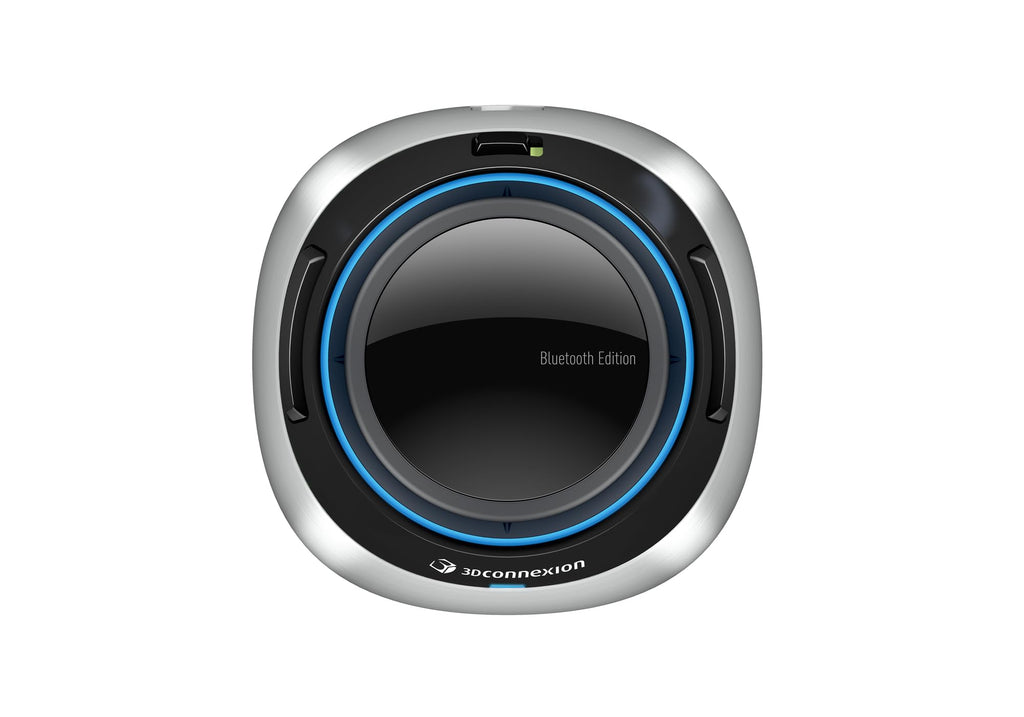 3D-Maus SpaceMouse Wireless Bluetooth Edition kabellos 2 programmierbare Tasten USB-C Akku Schwarz