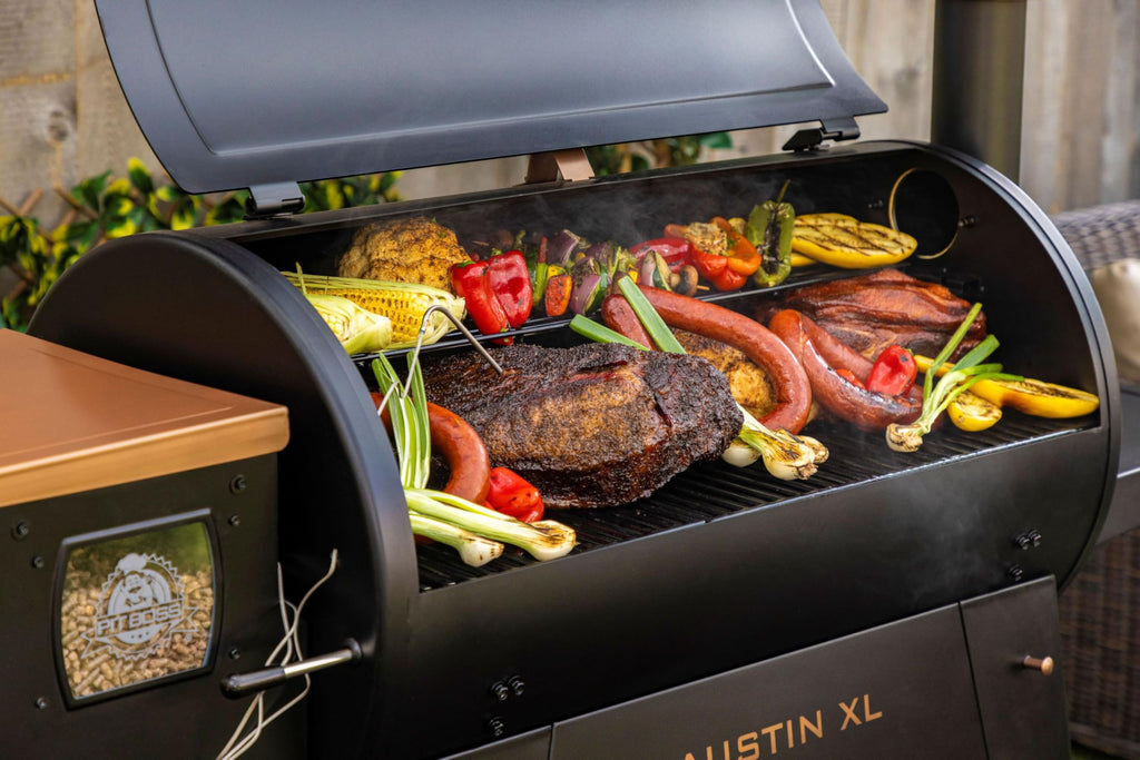 Holzkohlegrill AustinXL Räuchergrill 6503 cm² Temperatur 82-260°C Flammenfunktion 13,6 kg