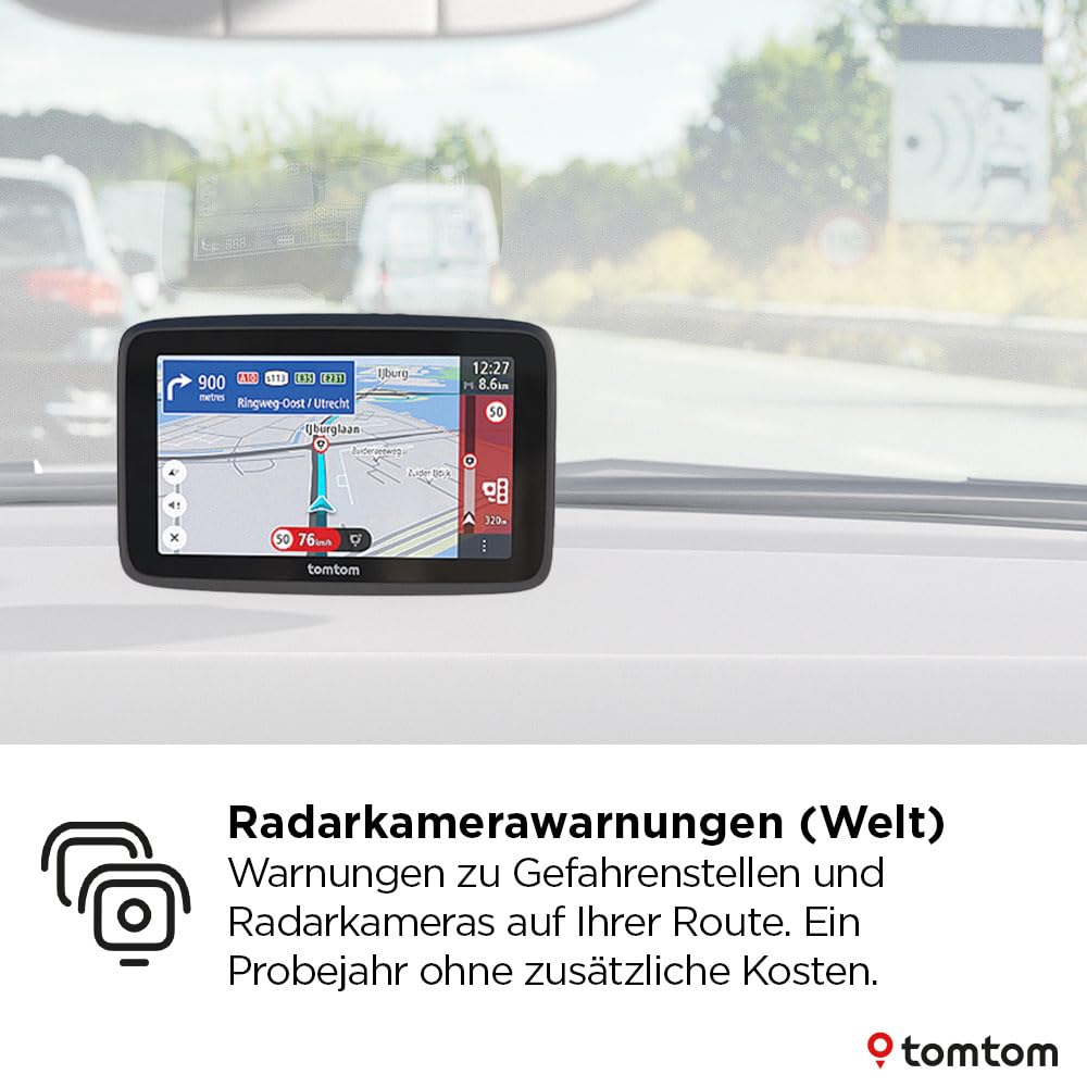 Pkw-Navi GO Advanced 6 Zoll 800 x 480 GPS WLAN Weltkarten Bluetooth Verkehrsinformationen Fahrspurassistent