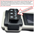 Pool-Wasseranalysegerät PoolLab 2.0 27 Parameter mit WiFi Bluetooth App Aufbewahrungskoffer und Wasserstandsausgleicher