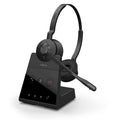Schnurloses DECT Stereo Headset Engage 65 SE für professionelle Anrufe 13 Std. Akku 150 m Reichweite USB-C Basisstation