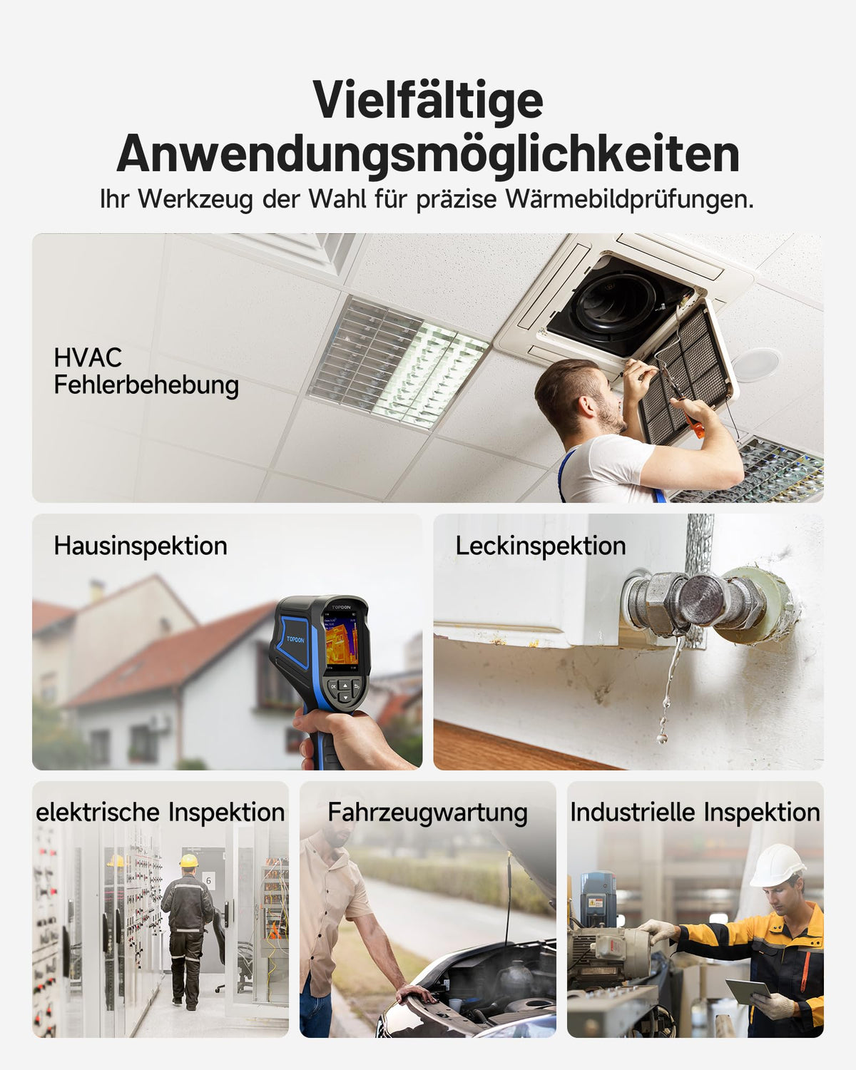 Wärmebildkamera TC004 Mini-A 240x240 TISR IR Auflösung 25Hz Infrarot Kamera mit Fotoaufnahme und Temperaturmessung