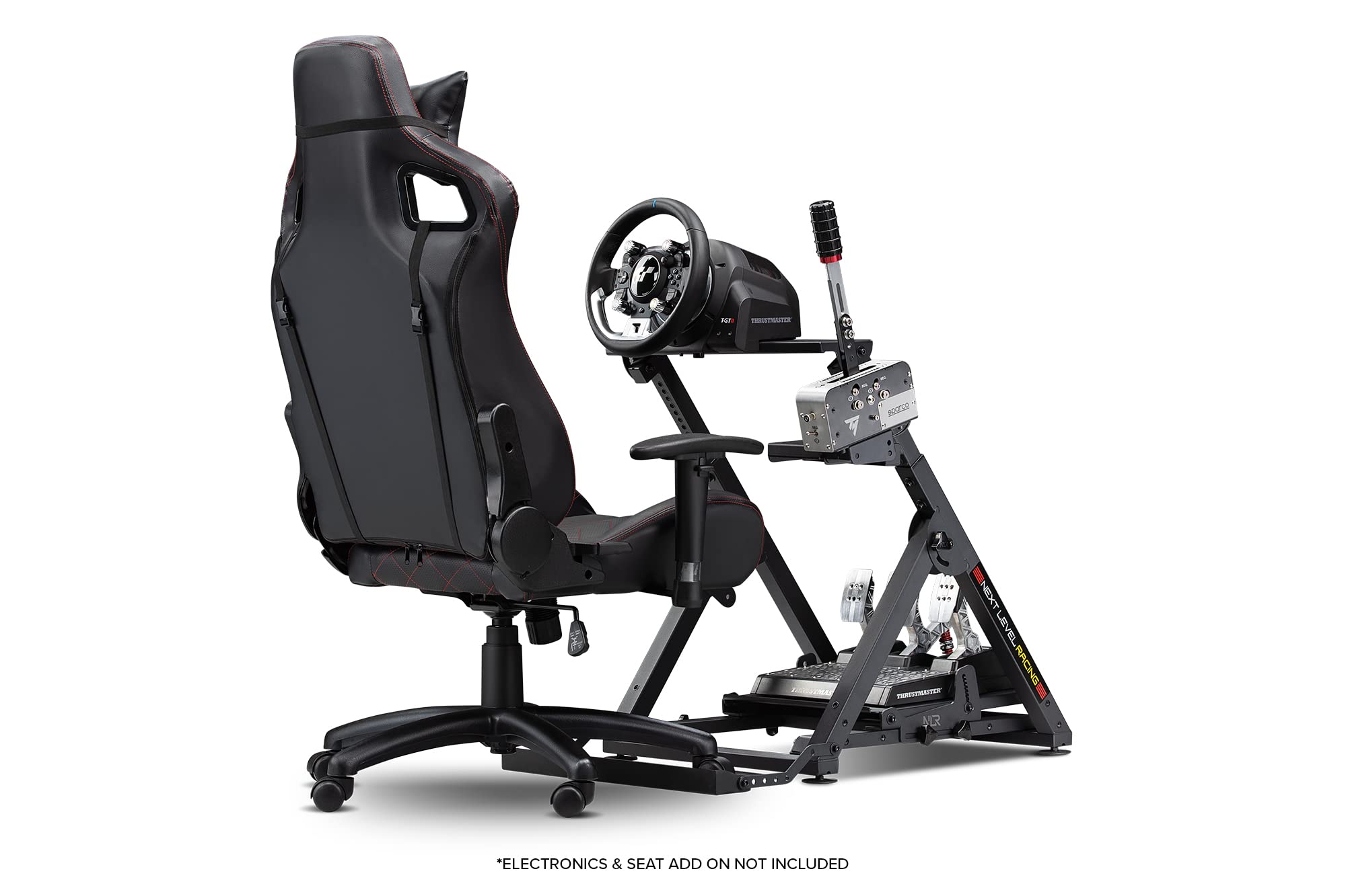 Wheel Stand 2.0 Lenkradständer für Gaming Lenkräder und Pedale klappbar mit montierbarem Gaming-Sitz