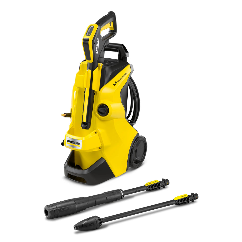 Hochdruckreiniger K 4 Power Control 130 bar 420 l/h 8 m Schlauch App-Unterstützung Plug 'n' Clean Dreckfräser