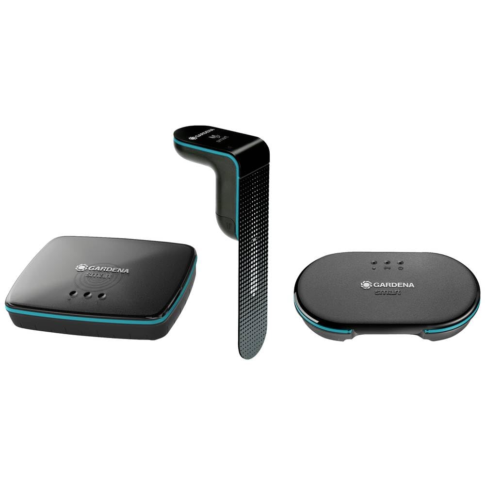 Smart Irrigation Control Sensor Set Mehrkanalsteuerung mit Sensor Gateway Wi-Fi LAN App 24 V für 6 Gartenbereiche