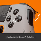 Kabelloser PS5 Performance-Controller OMEGA mit TMR Thumbsticks 11 Zusatzeingaben und Instant-Triggern