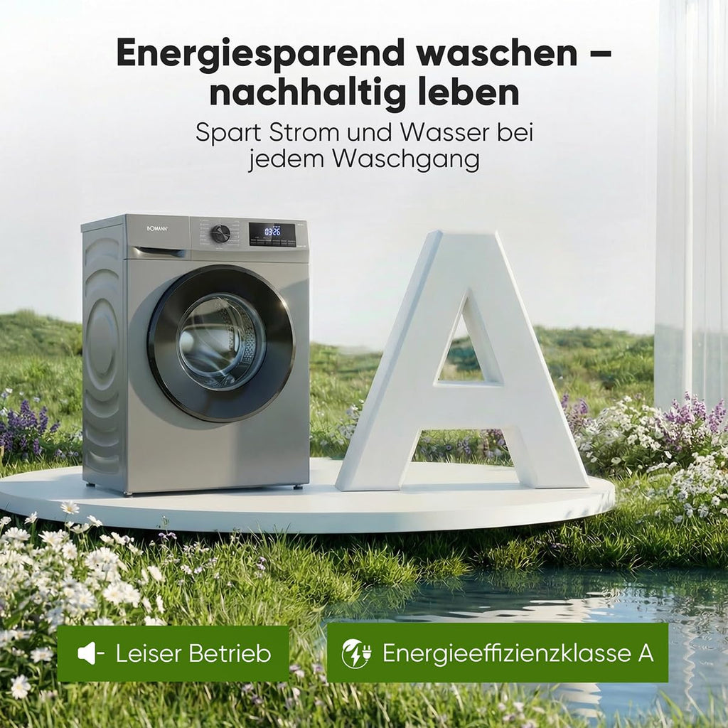Waschmaschine WA 7175.1 7 kg Invertermotor 1400 U/min 15 Programme Energieeffizienzklasse A LED-Display