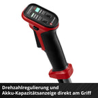 Akku-Sense GP-BC 36/430 Li BL 36 V 43 cm Schnittbreite Brushless-Motor mit 3-Zahn-Messer und Doppelfadenspule