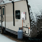 Gasdurchlauferhitzer 12 l/min 24 kW HR158DE LPG mit 0,2 bar Startwasserdruck für Propan und Butan