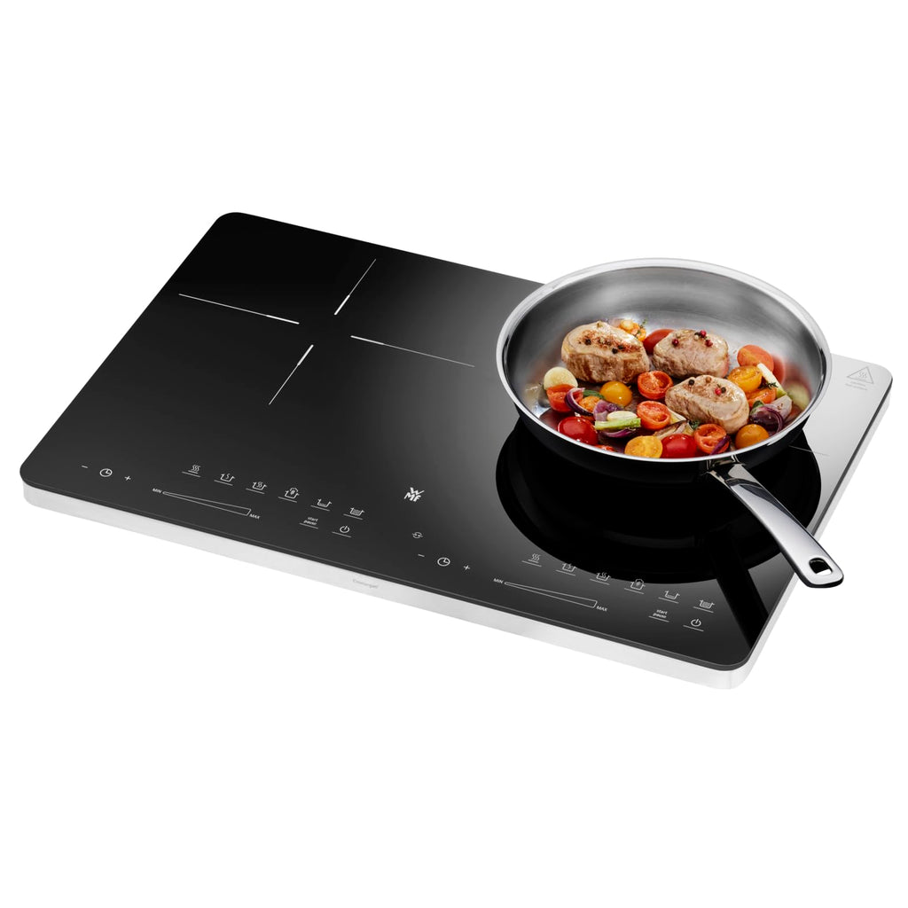 Induktionskochfeld Kult X Doppel 0415320011 2 Platten 2 Kochzonen 3500 W 8 Stufen Topferkennung Touch-Display Timer