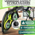 3in1 Heimtrainer Fahrrad klappbar mit Magnetwiderstand 10 Stufen tiefem Einstieg SoftFoam Sitz und 140 kg Belastbarkeit