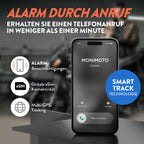 GPS Tracker Monimoto 9 für Motorräder mit Alarm und GPS-Ortung IP68 900 mAh Akku LTE-M eSIM bis zu 12 Monate